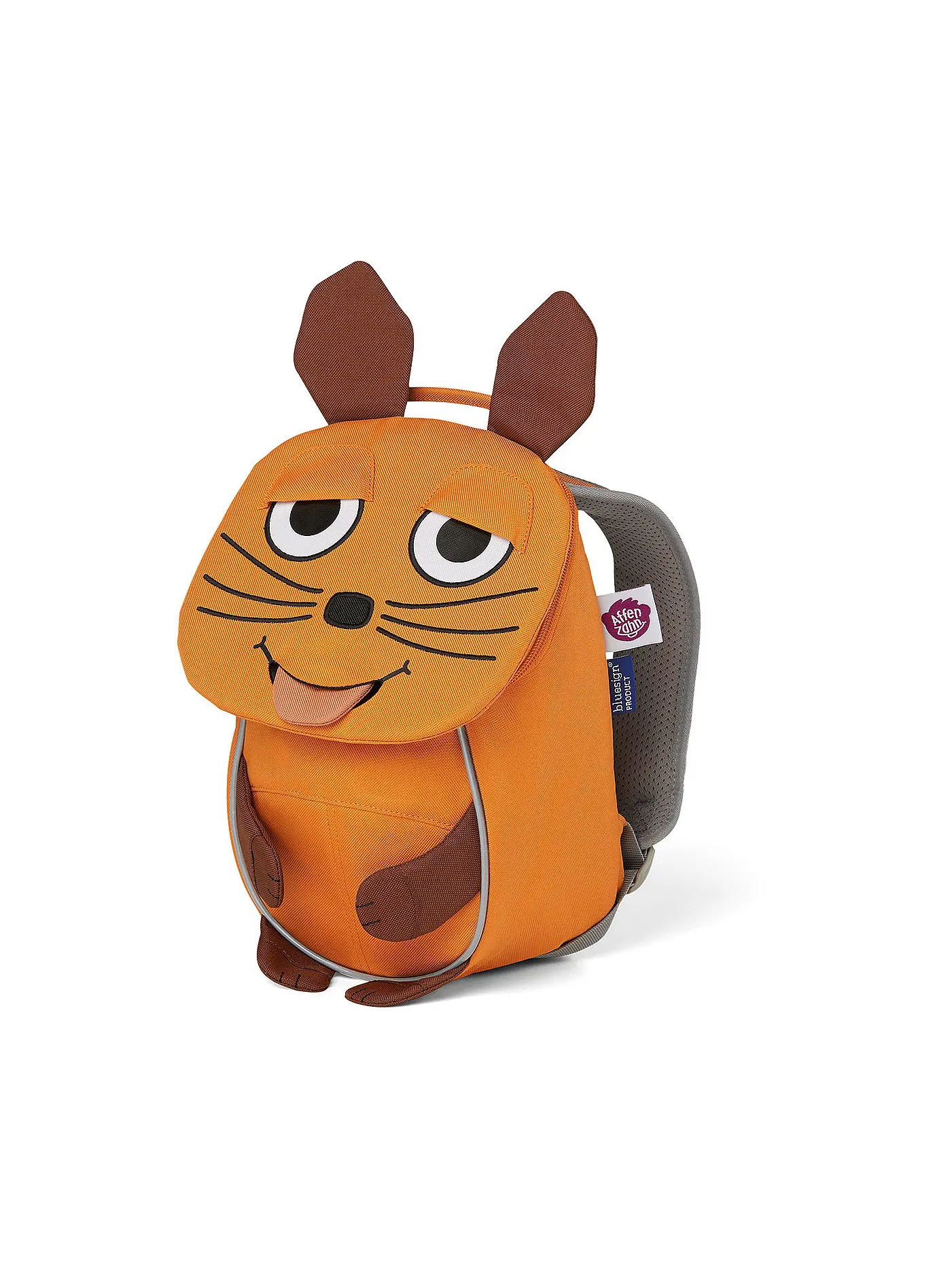 AFFENZAHN | Kinder Rucksack Kleiner Freund - Biene | orange